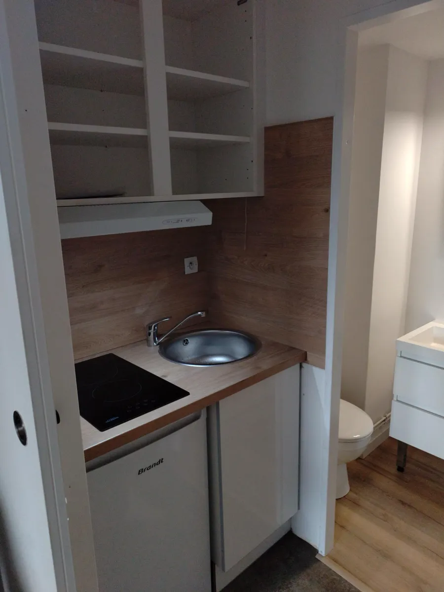 Photo de réalisation de rénovation de logement étudiant sur Rennes